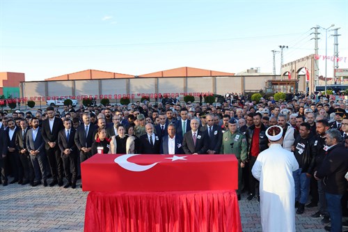 Şehidinmiz Piyade Astsubay Üstçavuş Çalış Son Yolculuğuna Uğurlandı