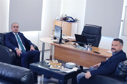 Kaymakam Gürbüz’den Toroslar EDAŞ ‘a ziyaret
