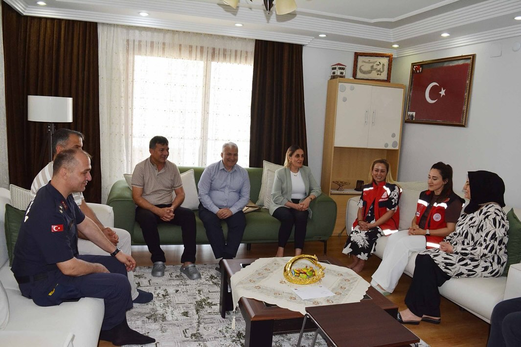 Gazimiz Namık Kemal Adem'e Kurban Bayramı Ziyareti